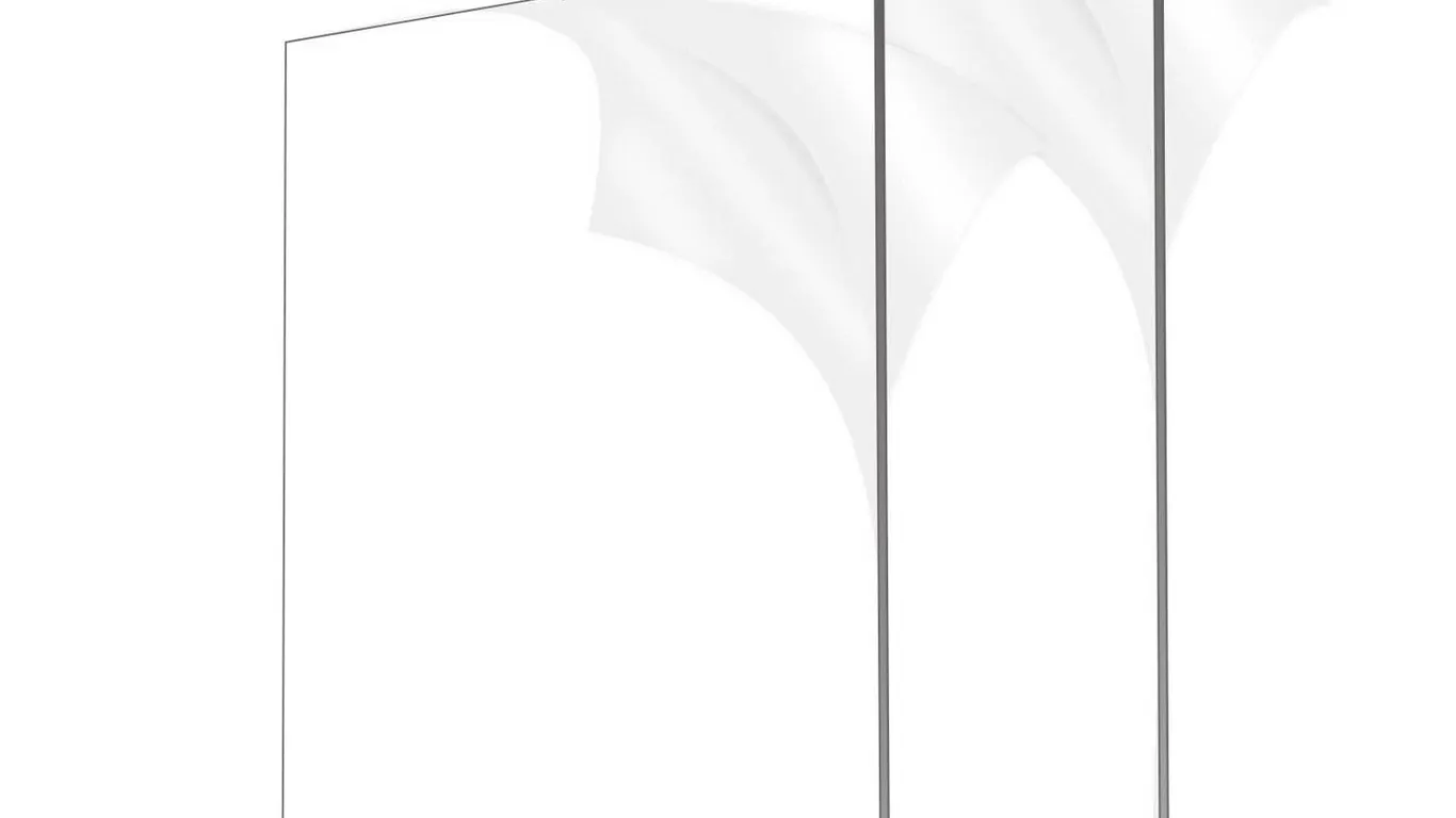 Adtda Acrylic Sheets 8x12 3mm 2pk Clear