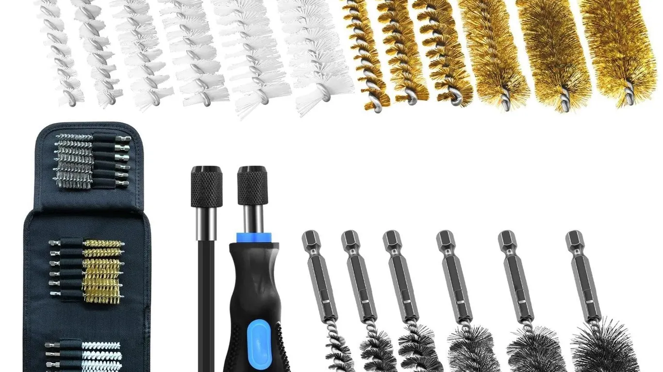 Smjxtop Bore Cleaning Brush Set 18pc 8-19mm