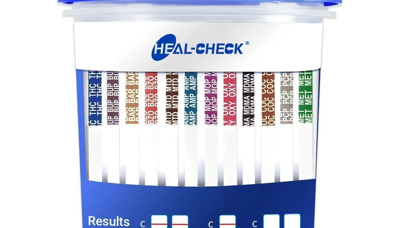Heal-Check 12 Panel Drug Test Cup 6 Pack