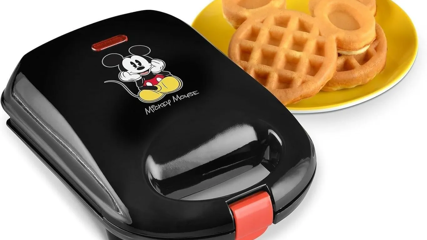 Select Brands Mickey Mouse Mini Waffle Maker
