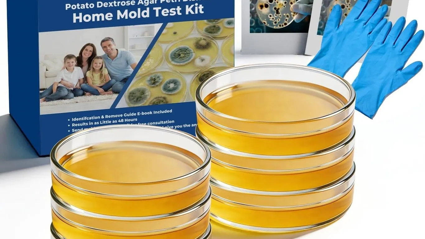 Vabiooth Agar Petri Dish Mold Test Kit 90mm 6pk