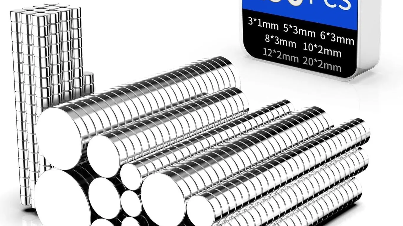 Srenmsmt Neodymium Magnets Assorted Sizes 290ct