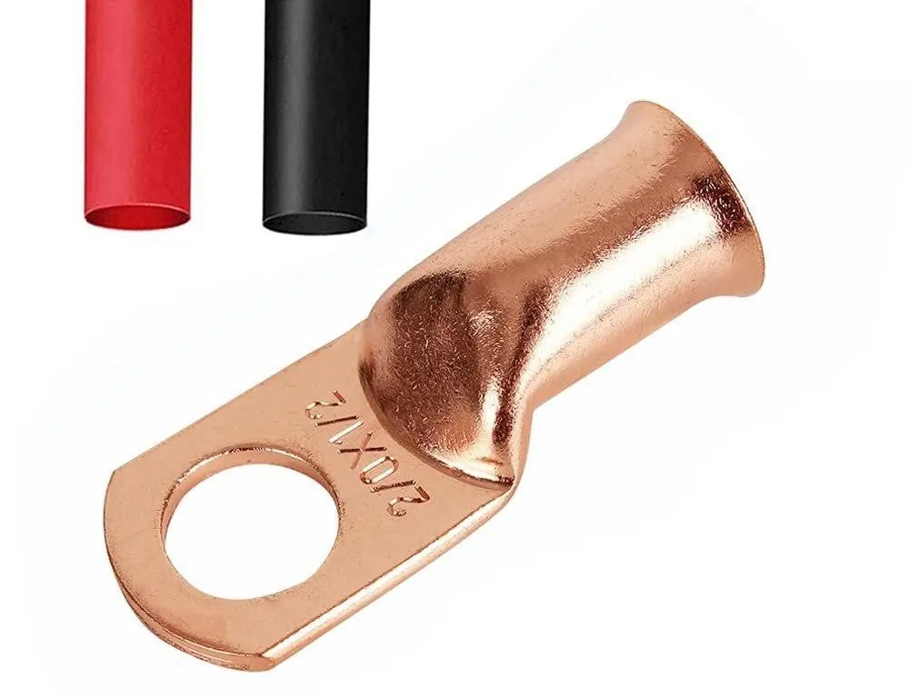 Dhyanaom 20 AWG 12 Copper Lug Ring Terminals