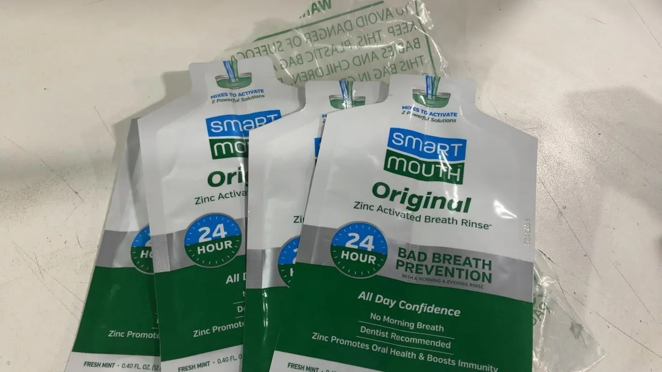 SmartMouth Original Zinc Activated Breath Rinse