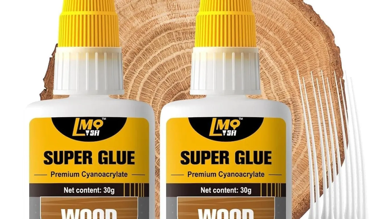Lmq Lash Wood Super Glue 2oz Thick CA Glue