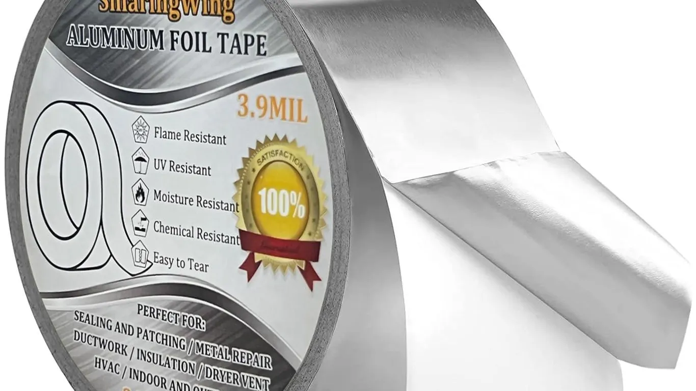 SmaringWing Aluminum Foil Duct Tape 2in x 65ft