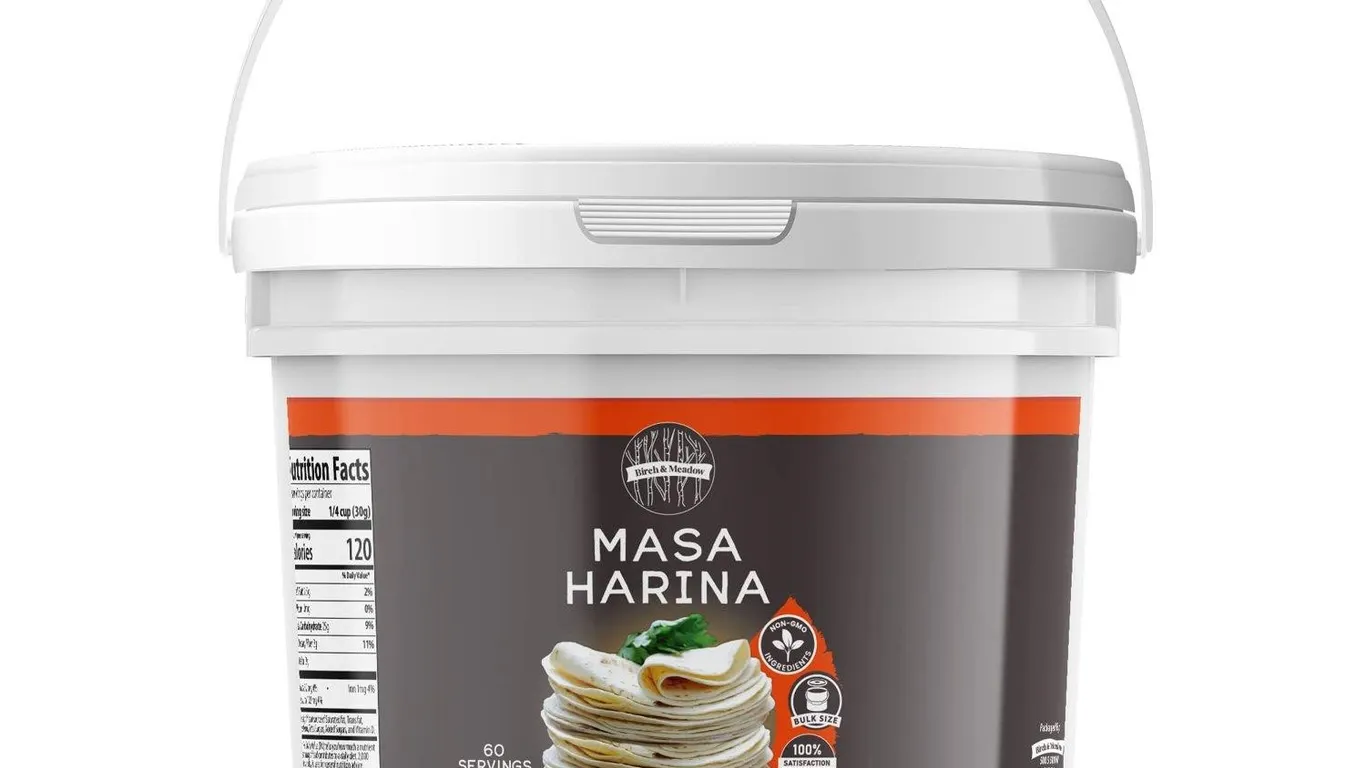 Birch Meadow White Corn Masa Harina 4 Lb
