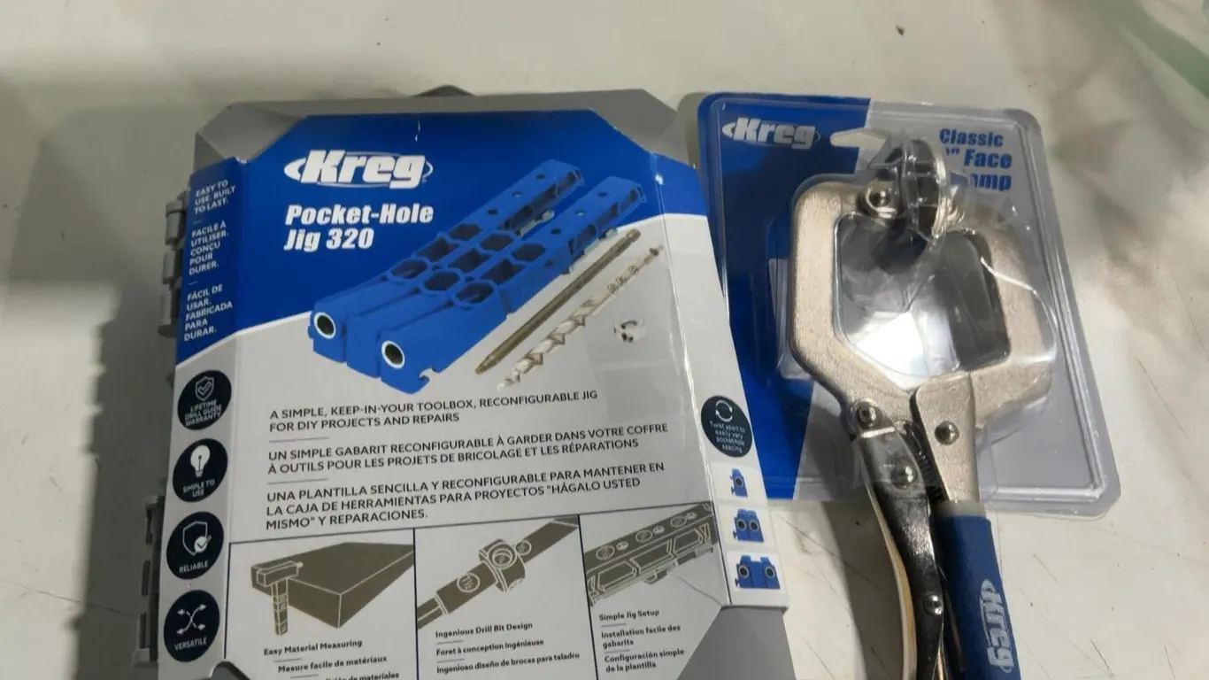 Kreg 320 Pocket-Hole Jig and Face Clamp