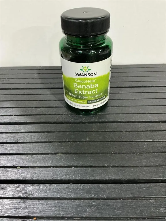 Swanson GlucoHelp Banaba Extract 60ct Supplement