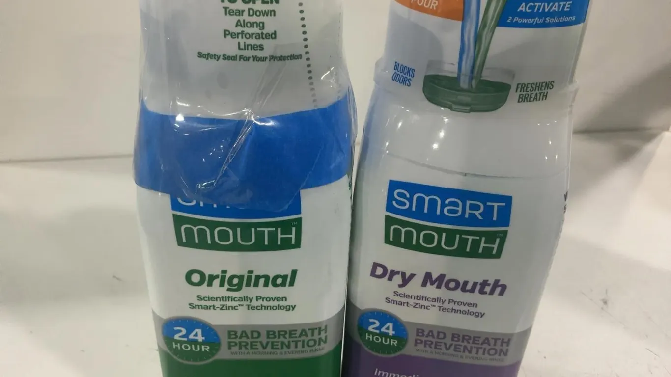 SmartMouth Oral Rinse 16oz 2pk Original Dry Mouth