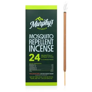 Murphys Naturals Citronella Incense Sticks 24ct