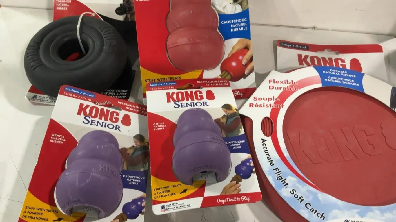 Mixed Lot Of Kong Dog Toys