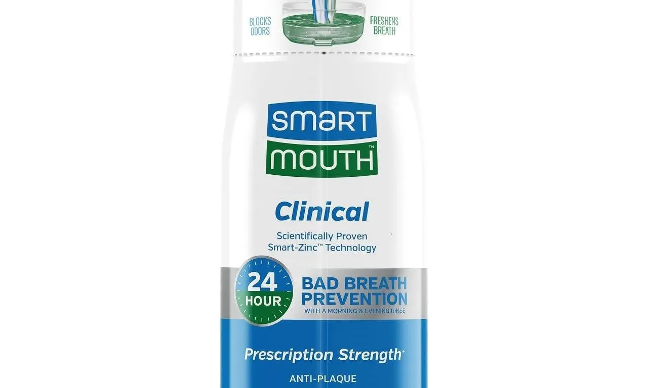 SmartMouth Clinical Activated Mouthwash 16 oz