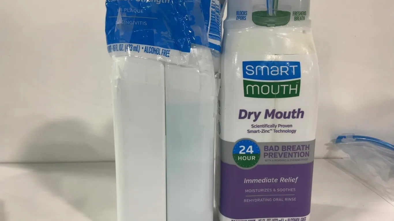 SmartMouth Dry Mouth Oral Rinse 16oz 2pk
