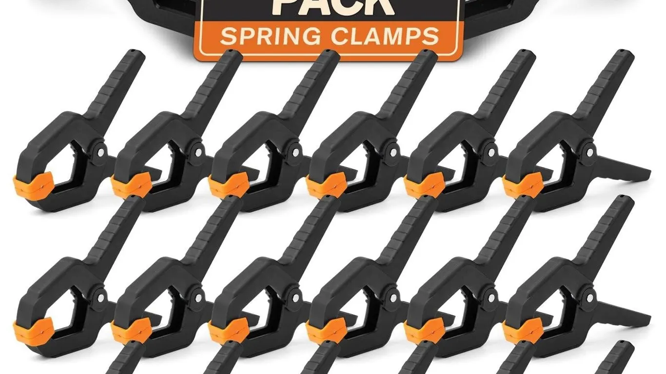 Homeager Spring Clamps 18pk Heavy Duty Clips