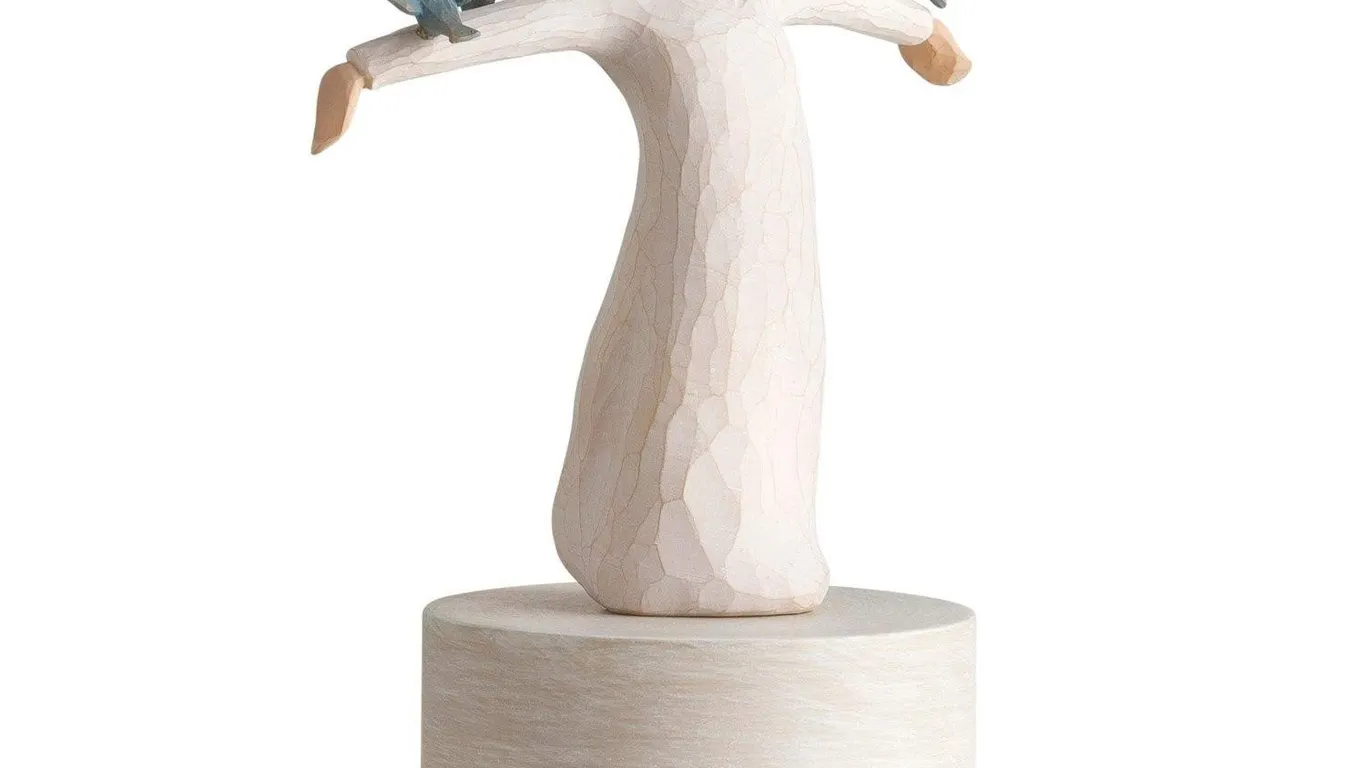 Willow Tree Happiness Musical Rotating Figure 8in