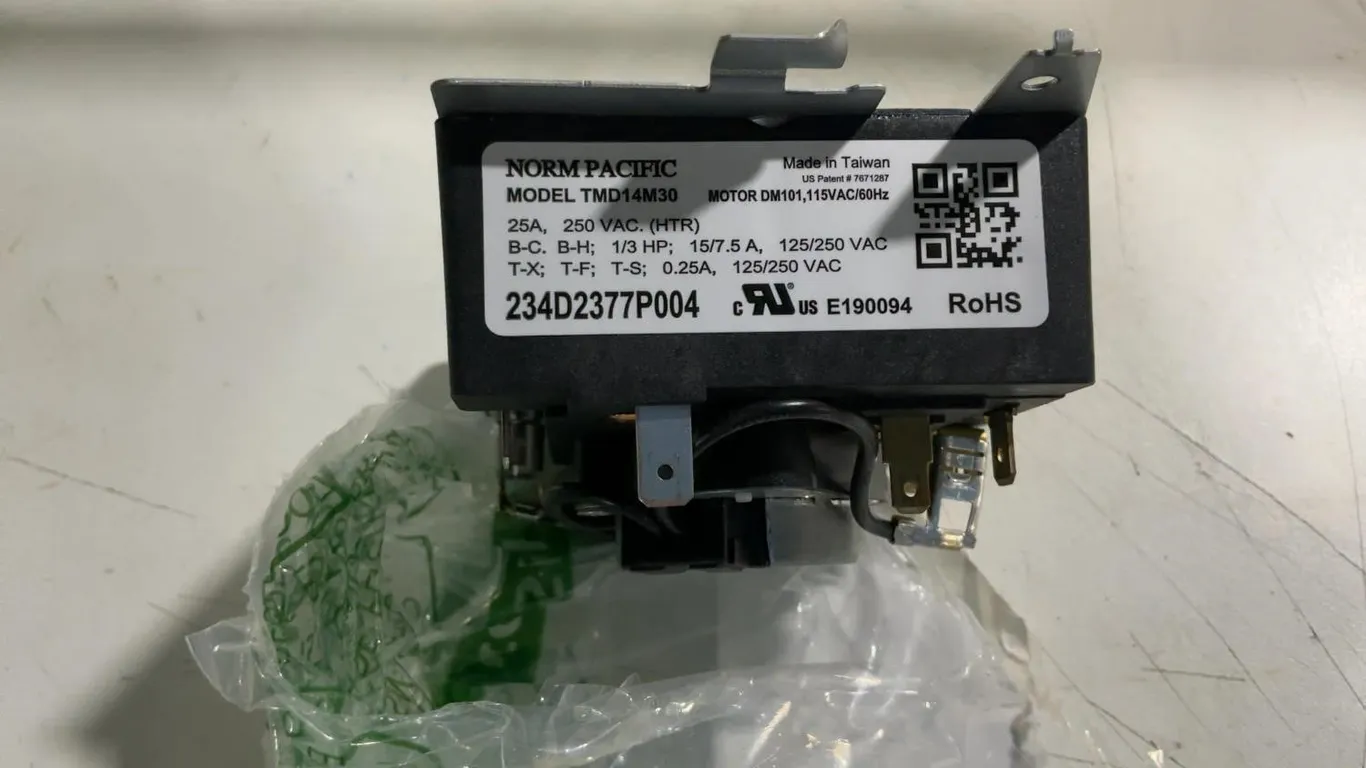 Norm Pacific TMD14M30 Timer Motor 234D2377P004