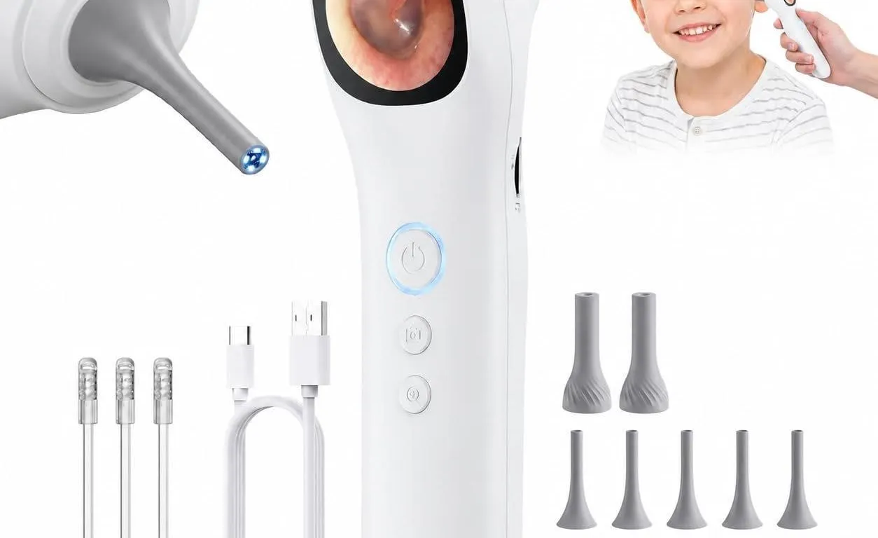Aertnelz 1080P Digital Otoscope Ear Camera