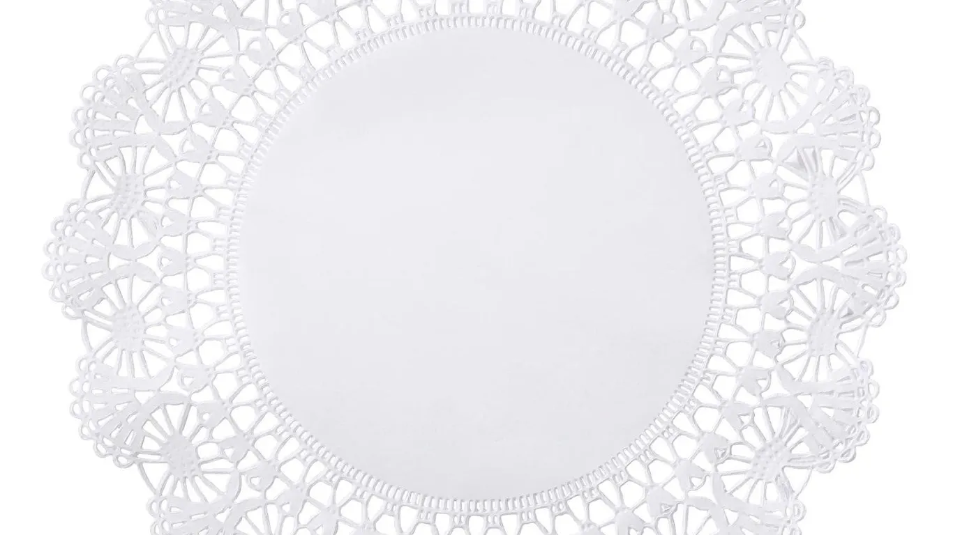 Hoffmaster 10 White Lace Doilies 1000ct