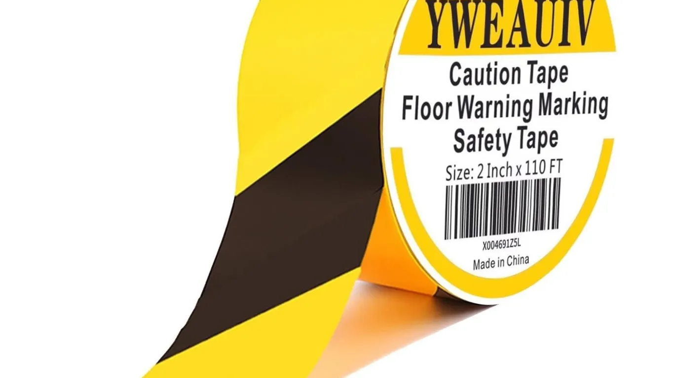 Yweauiv Floor Marking Tape 2 Inch x 660 FT 6pk