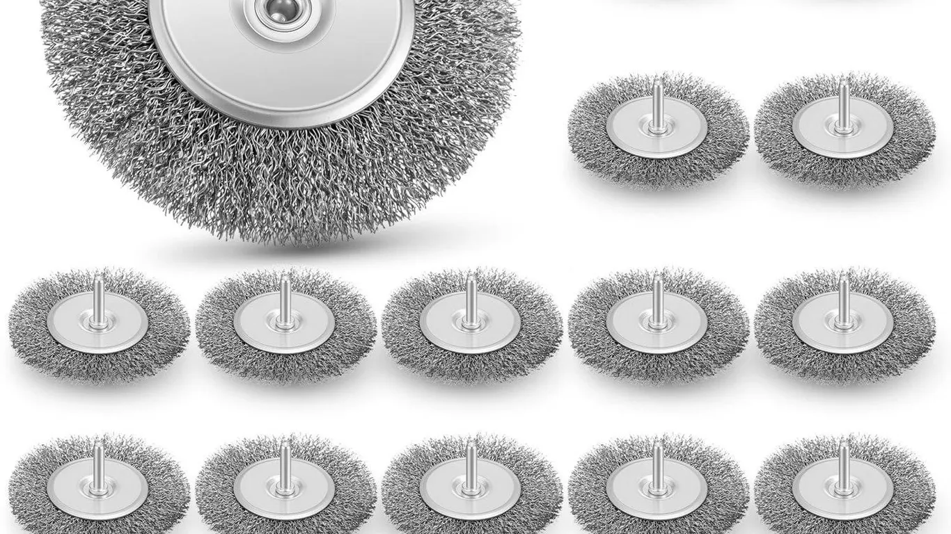 Moxweyeni 4 Inch Wire Wheel Brushes 20pk