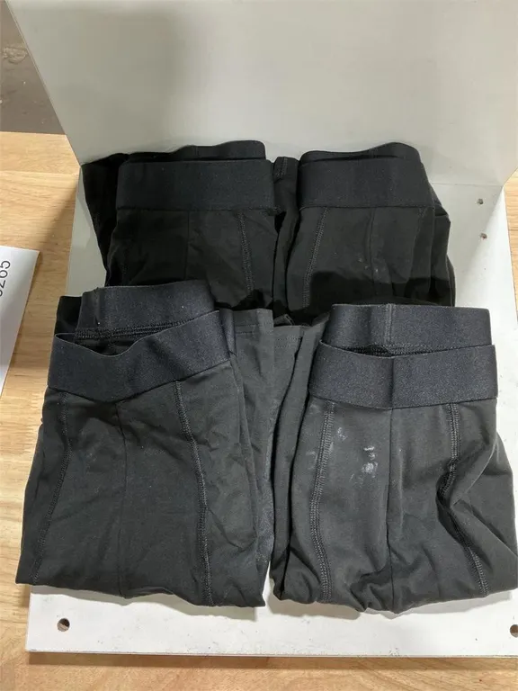 Pact Organic Cotton Boxer Briefs Medium Black