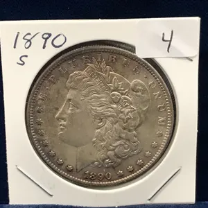 1890 S  USA Morgan Silver Dollar