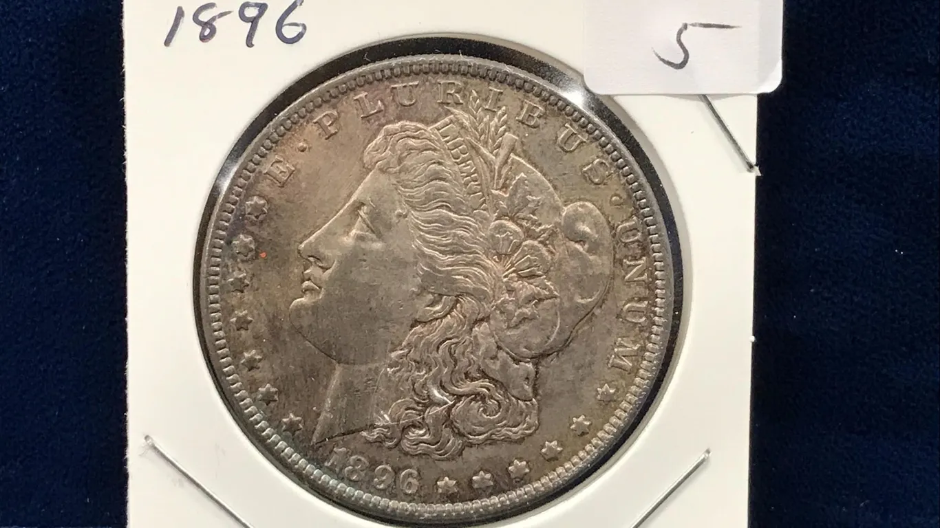 1896 USA Morgan Silver Dollar