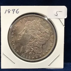 1896  USA Morgan Silver Dollar