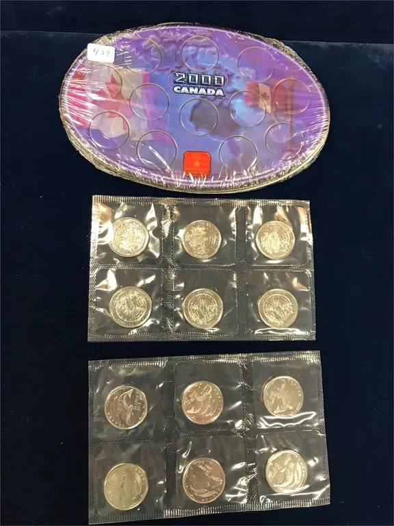 2013 Canadian Uncirculated Quarters
