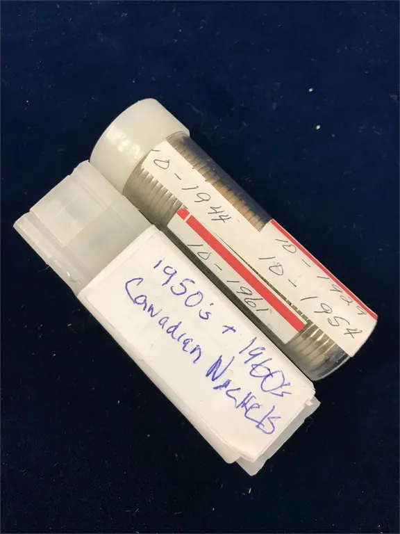 2 Rolls of Canadian Nickels