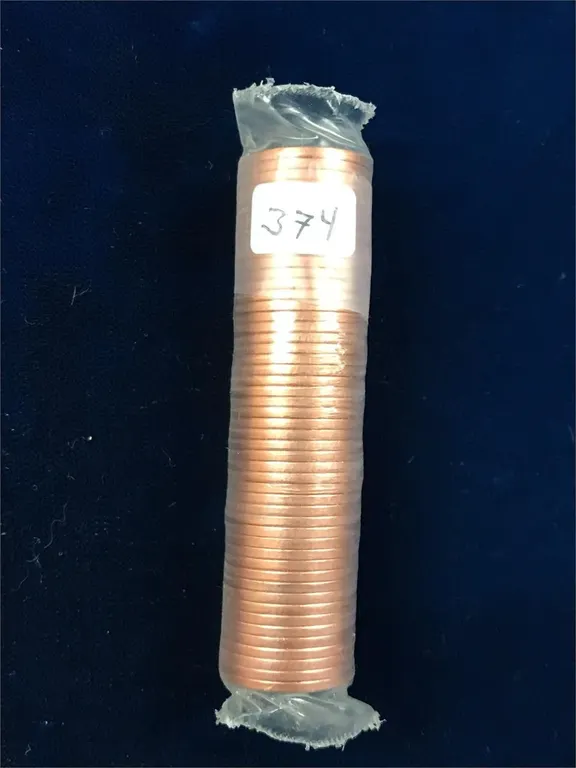2000 Roll of Canadian Pennies Uncirculated