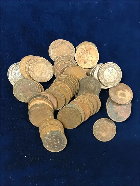 54 Canadian Large Pennies