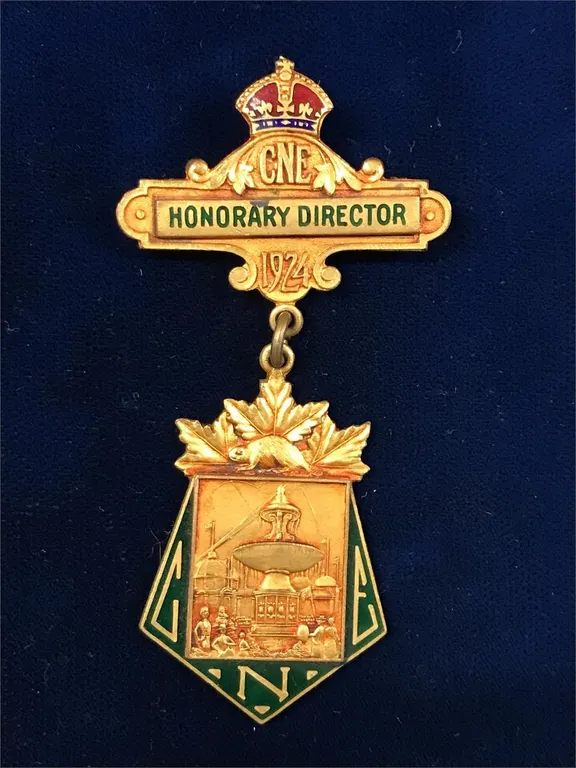 1924 CNE Honorary Director to C.A. Dunning