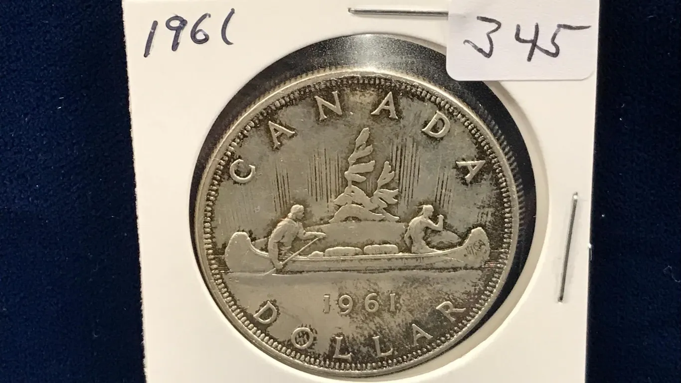 1961 Canadian Silver Dollar