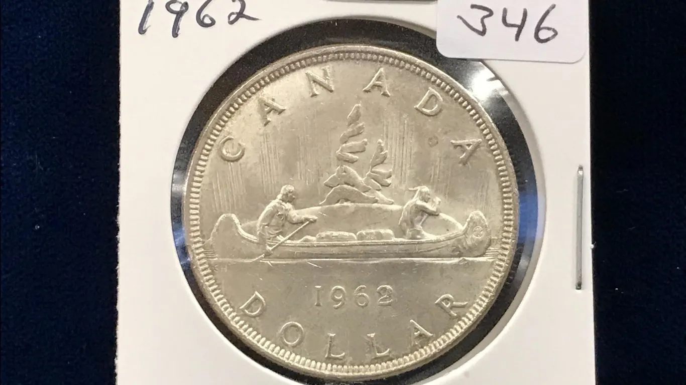 1962 Canadian Silver Dollar