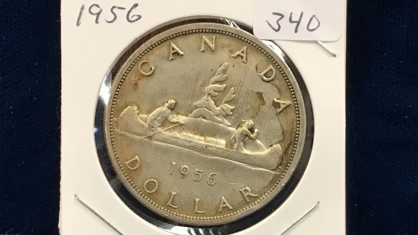 1956 Canadian Silver Dollar