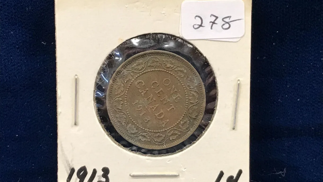 1913 Canadian Large Penny
