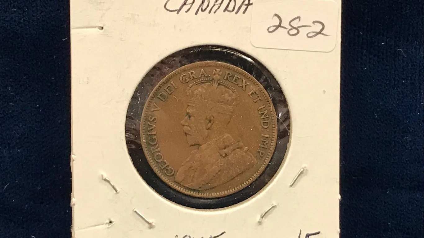 1915 Canadian Large Penny