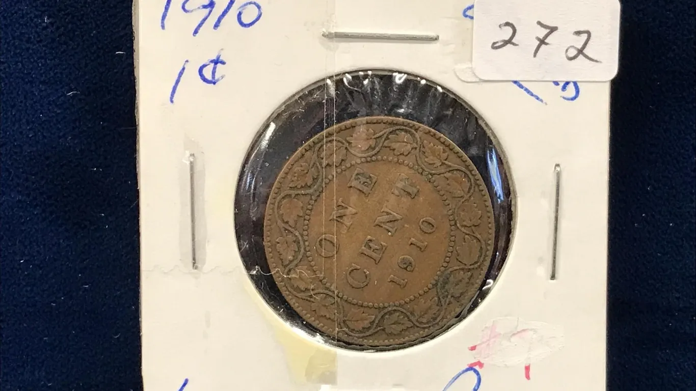 1910 Canadian Large Penny