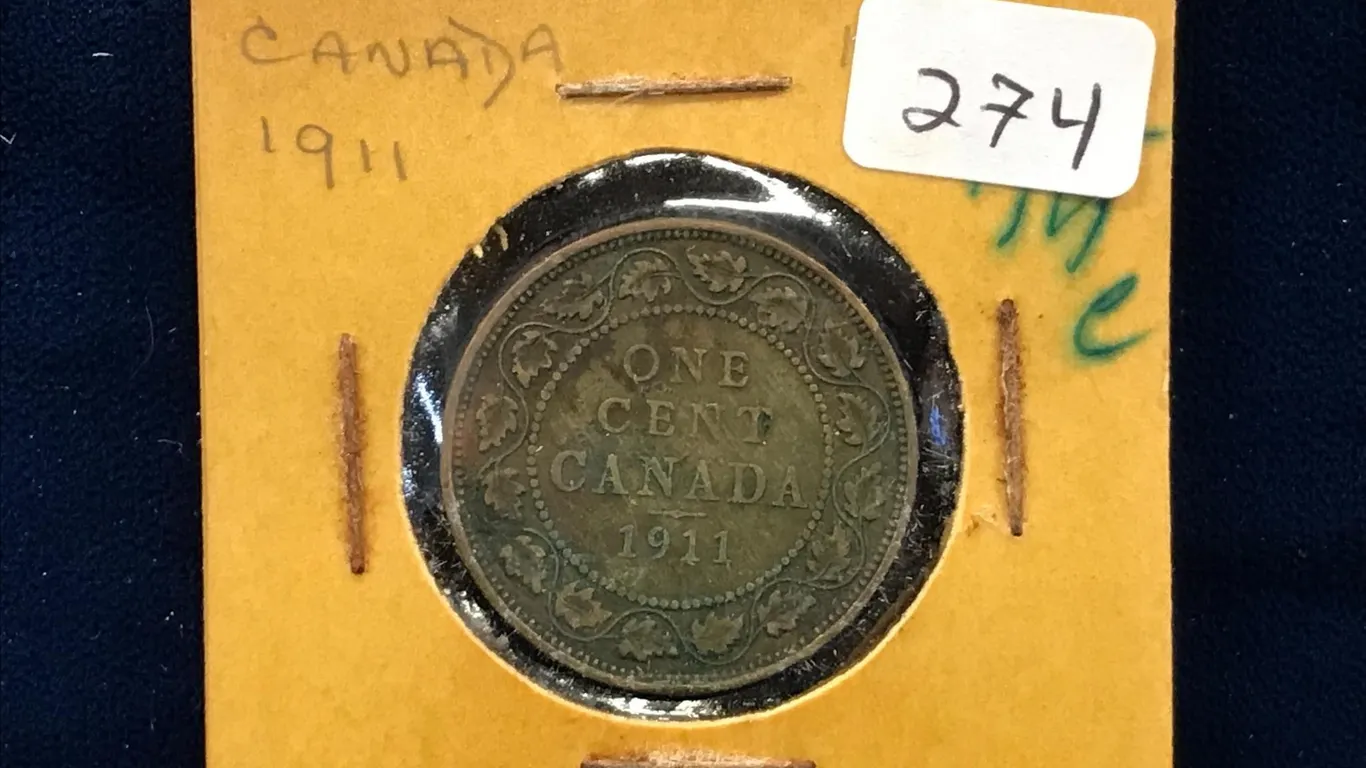 1911 Canadian Large Penny