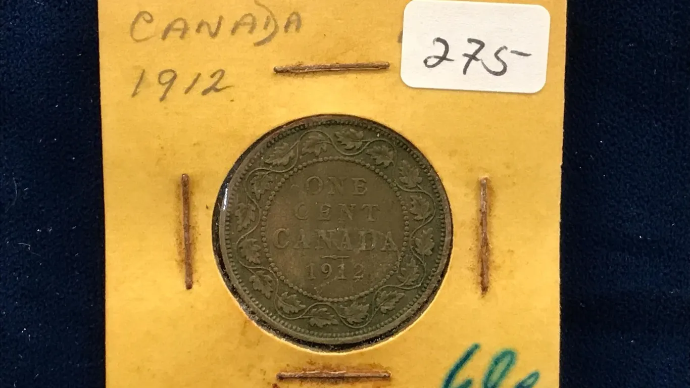 1912 Canadian Large Penny