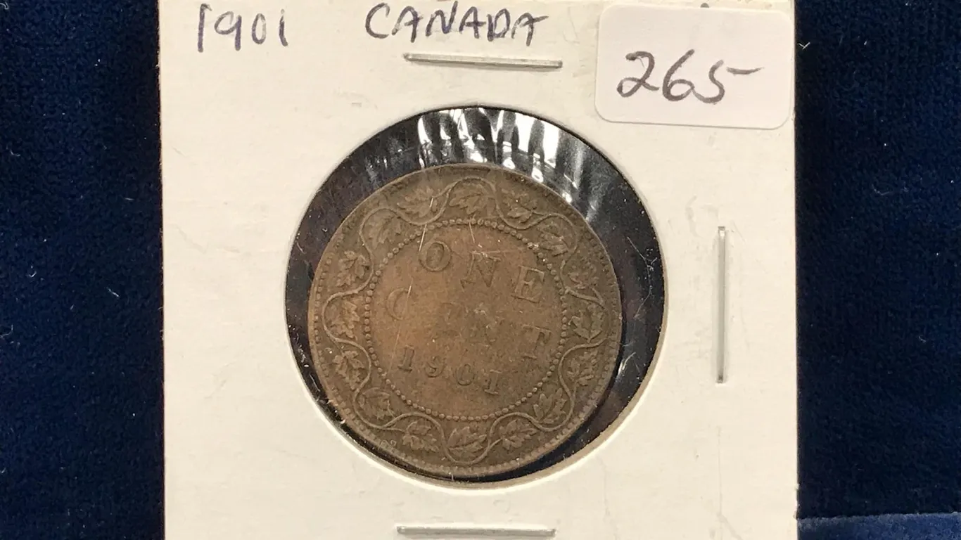 1901 Canadian Large Penny