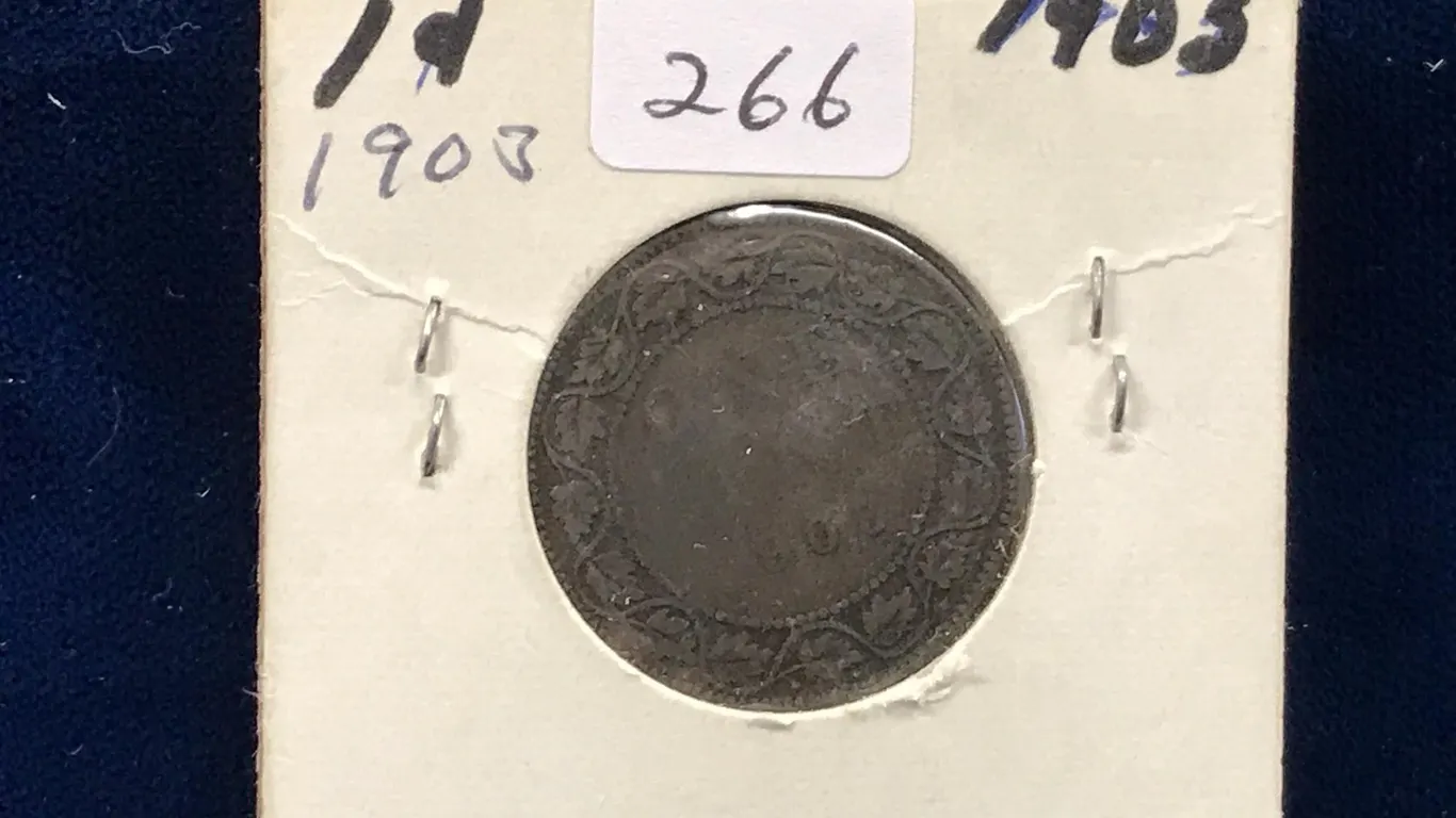 1903 Canadian Large Penny