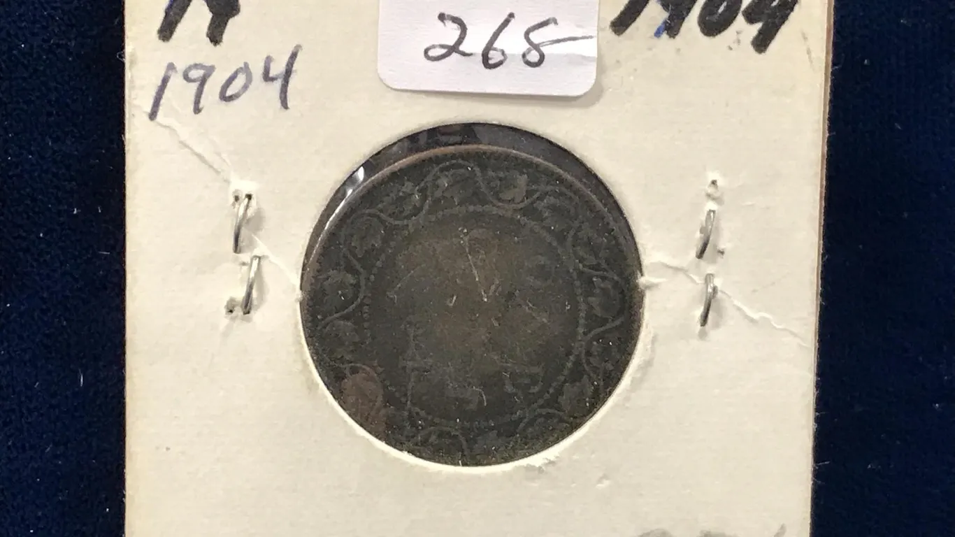 1904 Canadian Large Penny