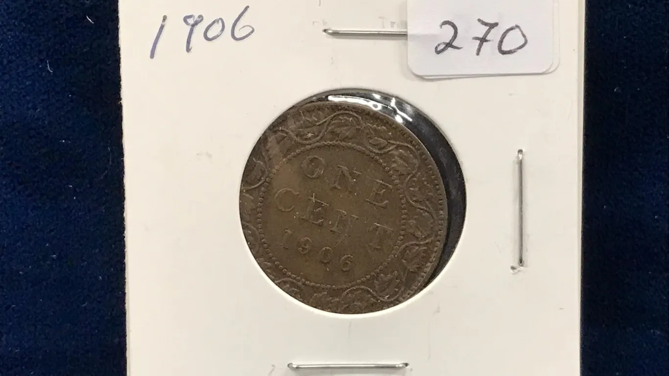 1906 Canadian Large Penny