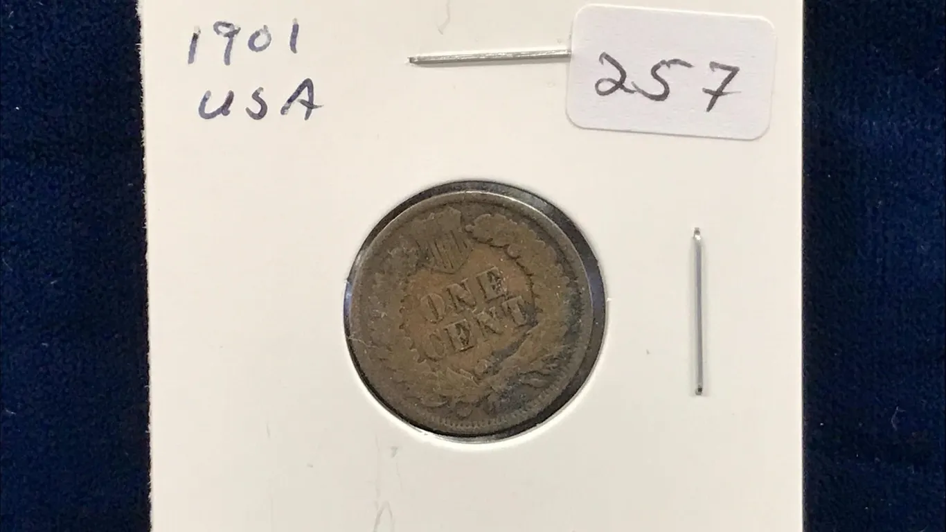 1901 USA Penny