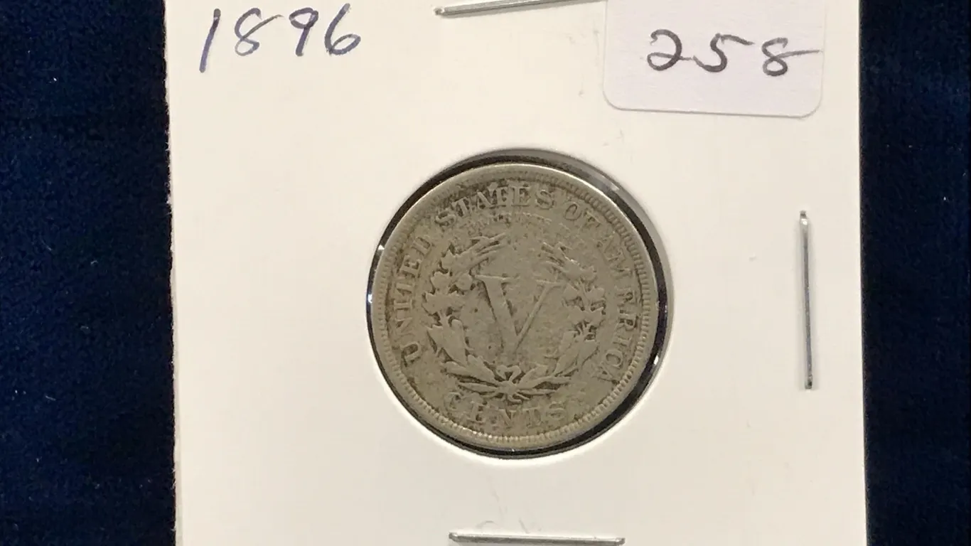 1896 USA Nickel
