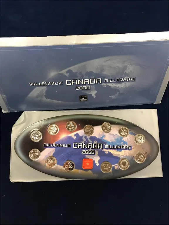 2000 Millennium Quarter Coin set