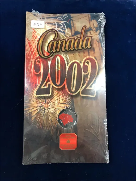 2002 Uncirculated Canada Quarter, Unopened